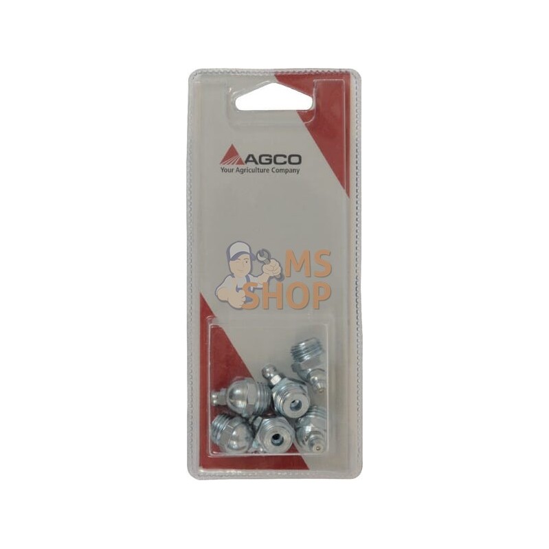 Graisseur 1/4" - 45° (x6) | AGCO BLISTER Graisseur 1/4" - 45° (x6) | AGCO BLISTERPR#1073581