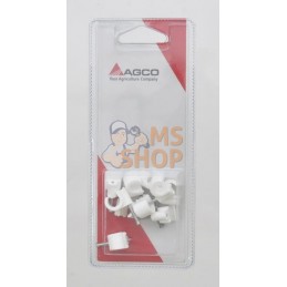 Fixation murale pour câble 8-10mm (10x) | AGCO BLISTER Fixation murale pour câble 8-10mm (10x) | AGCO BLISTERPR#1113154