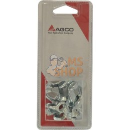 Écrou à ailettes galvanisé galvanisé M10 (10x) | AGCO BLISTER Écrou à ailettes galvanisé galvanisé M10 (10x) | AGCO BLISTERPR#10