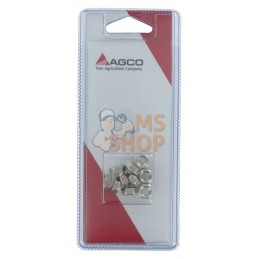 Ecrou hexagonal Inox M6 (10x) | AGCO BLISTER Ecrou hexagonal Inox M6 (10x) | AGCO BLISTERPR#1072934