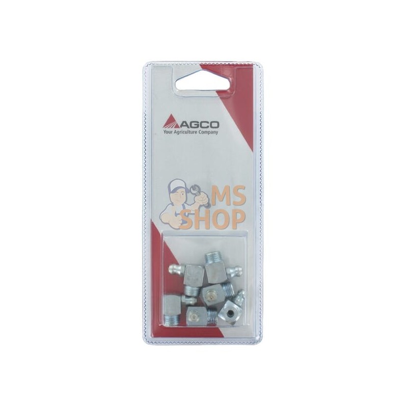 Graisseur M10 x 1-90° (6x) | AGCO BLISTER Graisseur M10 x 1-90° (6x) | AGCO BLISTERPR#1113205 Graisseur M10 x 1-90° (6x) | AGCO BLISTER Graisseur M10 x 1-90° (6x) | AGCO BLISTERPR#1113205