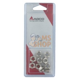 Ecrou Inox A2 M8 (10x) | AGCO BLISTER Ecrou Inox A2 M8 (10x) | AGCO BLISTERPR#1072936