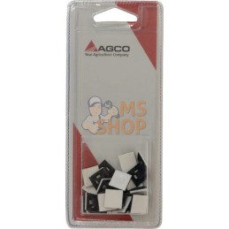 Socle adhésif 2,5 mm (x25) | AGCO BLISTER Socle adhésif 2,5 mm (x25) | AGCO BLISTERPR#1073913