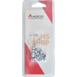 Ecrou autobloquant M4 (20x) | AGCO BLISTER Ecrou autobloquant M4 (20x) | AGCO BLISTERPR#1072937