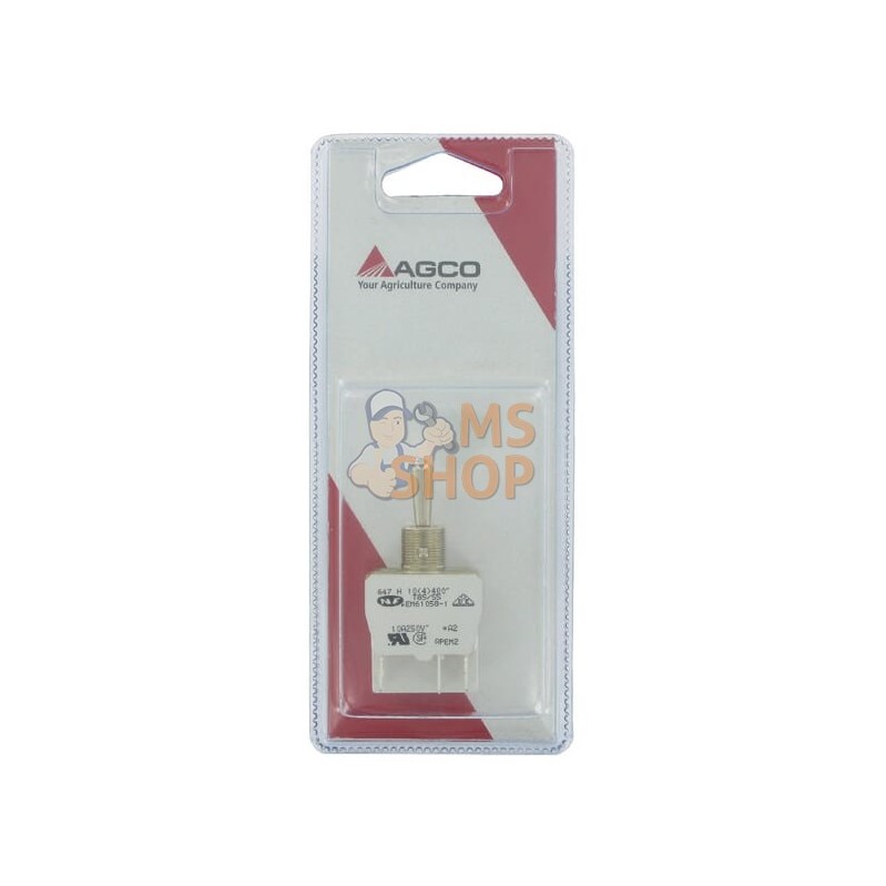 Interrupteur 2 pôles MOM-OFF-MOM | AGCO BLISTER Interrupteur 2 pôles MOM-OFF-MOM | AGCO BLISTERPR#1072888