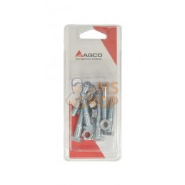Vis + écrou M8x40 (6x) | AGCO BLISTER Vis + écrou M8x40 (6x) | AGCO BLISTERPR#1073257