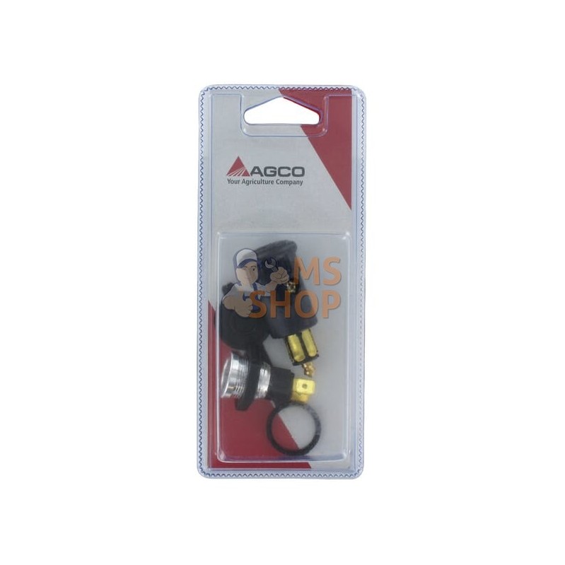 Fiche et prise 2 broches Agco blister | AGCO BLISTER Fiche et prise 2 broches Agco blister | AGCO BLISTERPR#1113277