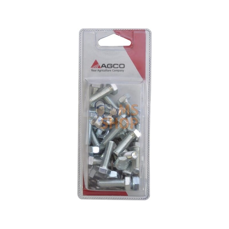Boulons M8x25 mm (25x) | AGCO BLISTER Boulons M8x25 mm (25x) | AGCO BLISTERPR#1073439
