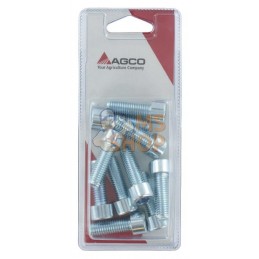Boulon à tête hexagonale M10x30 8.8(10x) | AGCO BLISTER Boulon à tête hexagonale M10x30 8.8(10x) | AGCO BLISTERPR#1073172