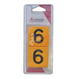 Nummernblock Nr.6-9 | AGCO BLISTER Nummernblock Nr.6-9 | AGCO BLISTERPR#919165