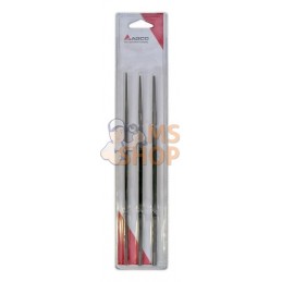 Jeu de limes 4/4,8/5,5 mm (3x) | AGCO BLISTER Jeu de limes 4/4,8/5,5 mm (3x) | AGCO BLISTERPR#1073243