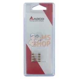 Fusible verre 5x20 - 5 A (4x) | AGCO BLISTER Fusible verre 5x20 - 5 A (4x) | AGCO BLISTERPR#1113487