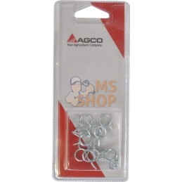 Collier de serrage 9mm (x10) | AGCO BLISTER Collier de serrage 9mm (x10) | AGCO BLISTERPR#1113497