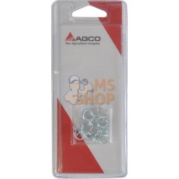 Collier de serrage 8mm (10x) | AGCO BLISTER Collier de serrage 8mm (10x) | AGCO BLISTERPR#1113508