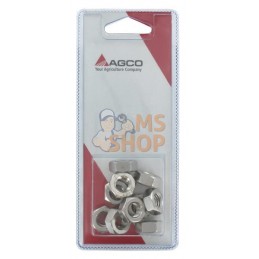 Ecrou hexagonal Inox M10 (10x) | AGCO BLISTER Ecrou hexagonal Inox M10 (10x) | AGCO BLISTERPR#1072962