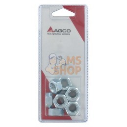 Écrou M12 zingué (x10) | AGCO BLISTER Écrou M12 zingué (x10) | AGCO BLISTERPR#1072964