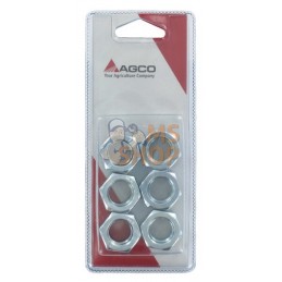 Écrou M16 zingué (x6) | AGCO BLISTER Écrou M16 zingué (x6) | AGCO BLISTERPR#1072966