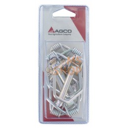Goupille clips 8x45mm (6x) | AGCO BLISTER Goupille clips 8x45mm (6x) | AGCO BLISTERPR#1113617