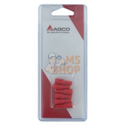 Cosse ronde 4x1.0 rouge (6x) | AGCO BLISTER Cosse ronde 4x1.0 rouge (6x) | AGCO BLISTERPR#1113682