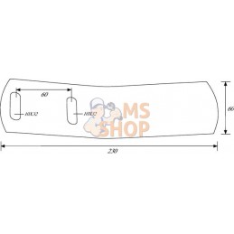 Rallonge versoir STD1 Lemken L+ R | LEMKEN Rallonge versoir STD1 Lemken L+ R | LEMKENPR#1121060