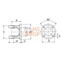 Mâchoire à bride taille 8 d195 | BONDIOLI&PAVESI Mâchoire à bride taille 8 d195 | BONDIOLI&PAVESIPR#1121211