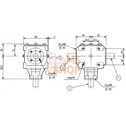 Boîtier T-27A | COMER Boîtier T-27A | COMERPR#1121235