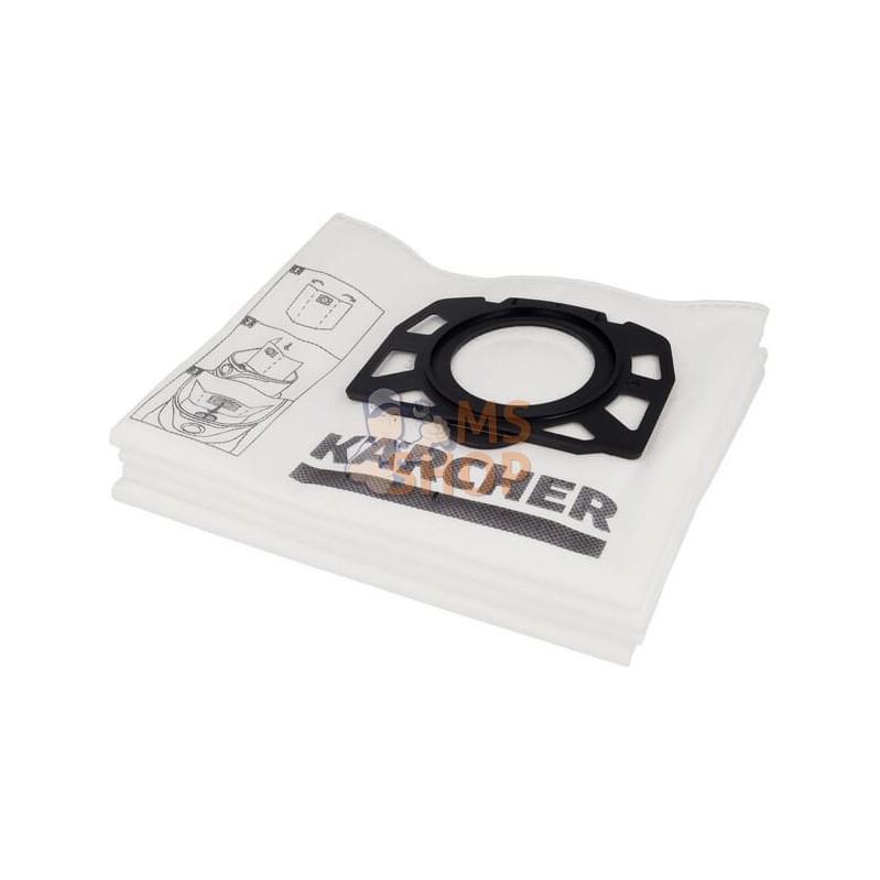 Sac filtrant WD/SE (4x) | KÄRCHER Sac filtrant WD/SE (4x) | KÄRCHERPR#1121691 Sac filtrant WD/SE (4x) | KÄRCHER Sac filtrant WD/SE (4x) | KÄRCHERPR#1121691