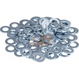Rondelle M5x9.5x1mm, Acier zingué DIN 433 Kramp | KRAMP Rondelle M5x9.5x1mm, Acier zingué DIN 433 Kramp | KRAMPPR#1121767