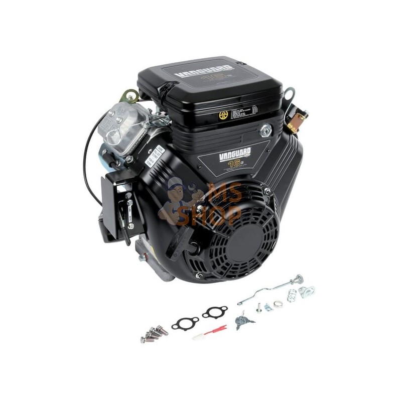 Moteur horizontal, 18,0 HP, 2 cylindres, Briggs & Stratton | BRIGGS & STRATTON Moteur horizontal, 18,0 HP, 2 cylindres, Briggs &