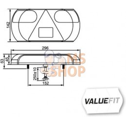 Feu arrière à LED | HELLA VALUEFIT Feu arrière à LED | HELLA VALUEFITPR#922286