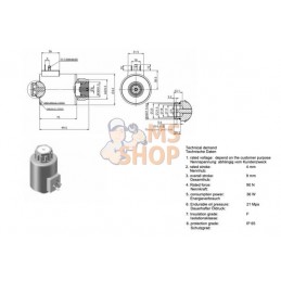 Bobine 24 V c.c. pour 6KVH10 | AK REGELTECHNIK Bobine 24 V c.c. pour 6KVH10 | AK REGELTECHNIKPR#919288