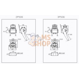 Raccord multiple DN10-4 x 1/2" BSPP prise amovible | FASTER Raccord multiple DN10-4 x 1/2" BSPP prise amovible | FASTERPR#825099