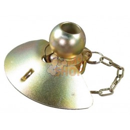 Rotule d'attelage inférieure avec oreille Cat.1/1 Ø22,4/44 Walterscheid | WALTERSCHEID Rotule d'attelage inférieure avec oreille