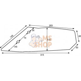 Aileron court cambre droite Lemken | LEMKEN Aileron court cambre droite Lemken | LEMKENPR#722739