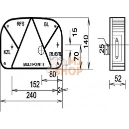 Feu arrière Multipoint II droit | ASPÖCK Feu arrière Multipoint II droit | ASPÖCKPR#892195