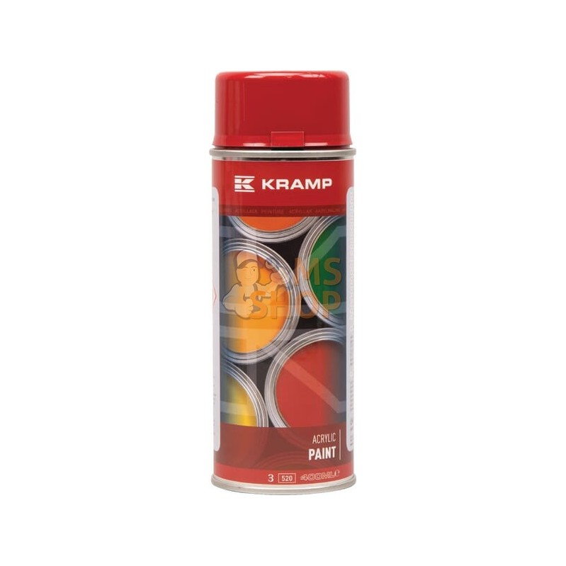 RAL 3002 rouge carmin 400 ml | KRAMP RAL 3002 rouge carmin 400 ml | KRAMPPR#726887