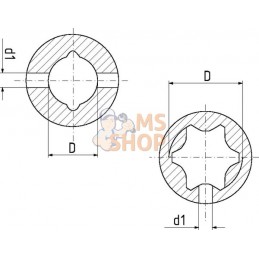 Mâchoire pour tube 1B | WALTERSCHEID Mâchoire pour tube 1B | WALTERSCHEIDPR#820011