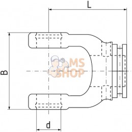 Mâchoire pour tube 1B | WALTERSCHEID Mâchoire pour tube 1B | WALTERSCHEIDPR#820011