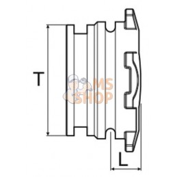 Cheville T9 88 mm | ARAG Cheville T9 88 mm | ARAGPR#608892