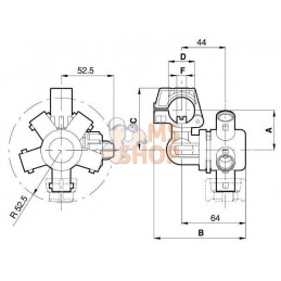 Porte-buses QJ 3 Viton | ARAG Porte-buses QJ 3 Viton | ARAGPR#610004