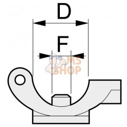 Porte-buse 20 mm - 7 mm | ARAG Porte-buse 20 mm - 7 mm | ARAGPR#609057