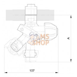 Porte-buses triple 20mm | ARAG Porte-buses triple 20mm | ARAGPR#609901