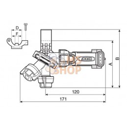 Porte-buses 3 sorties 1" Seletron | ARAG Porte-buses 3 sorties 1" Seletron | ARAGPR#608554