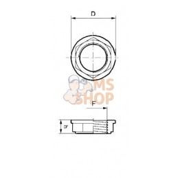 Ecrou plat M24x2 | ARAG Ecrou plat M24x2 | ARAGPR#608540