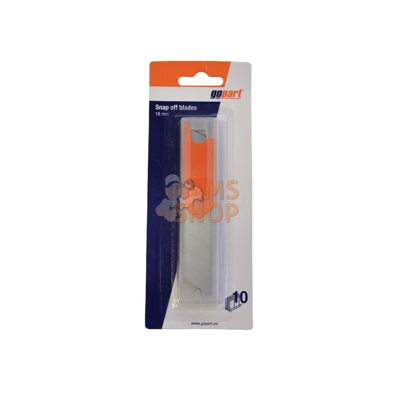 Jeu de lames sécables 18mm 10p | GOPART Jeu de lames sécables 18mm 10p | GOPARTPR#513055 Jeu de lames sécables 18mm 10p | GOPART Jeu de lames sécables 18mm 10p | GOPARTPR#513055