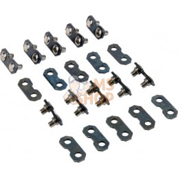 Kit attache rapide x10 3/8" St 1,6mm | KRAMP Kit attache rapide x10 3/8" St 1,6mm | KRAMPPR#462119
