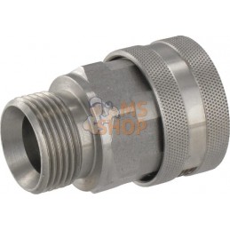 Raccord rapide femelle Ø24.2mm x M 3/4" inox | KRAMP Raccord rapide femelle Ø24.2mm x M 3/4" inox | KRAMPPR#463676