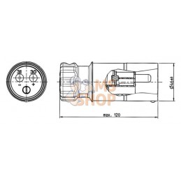 Fiche OTAN 135A/35 mm² | ERICH JAEGER Fiche OTAN 135A/35 mm² | ERICH JAEGERPR#1077037