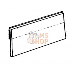Porte étiquettes pour étagères magnétiques 50x38mm | UNBRANDED Porte étiquettes pour étagères magnétiques 50x38mm | UNBRANDEDPR#