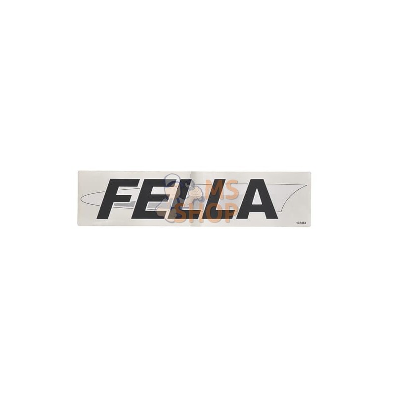 Autocollant FELLA 80X335 g. Fella | FELLA Autocollant FELLA 80X335 g. Fella | FELLAPR#855025